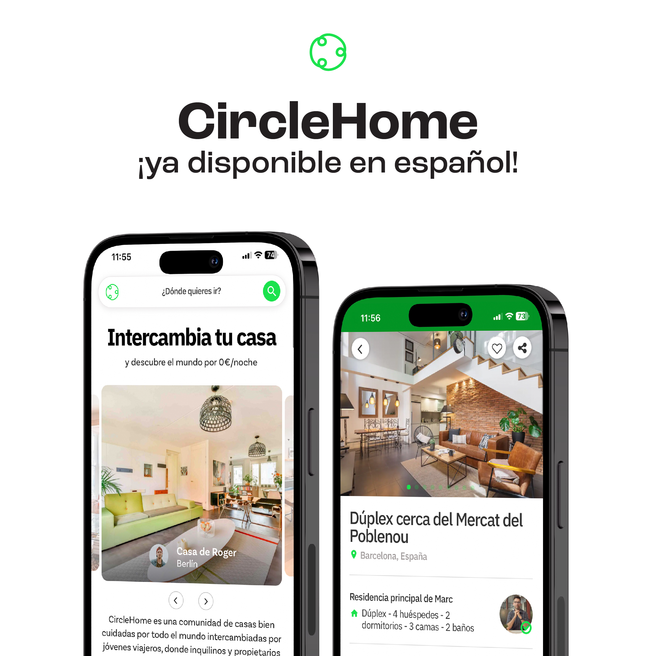 CircleHome — full identity, mockups, deck, and web